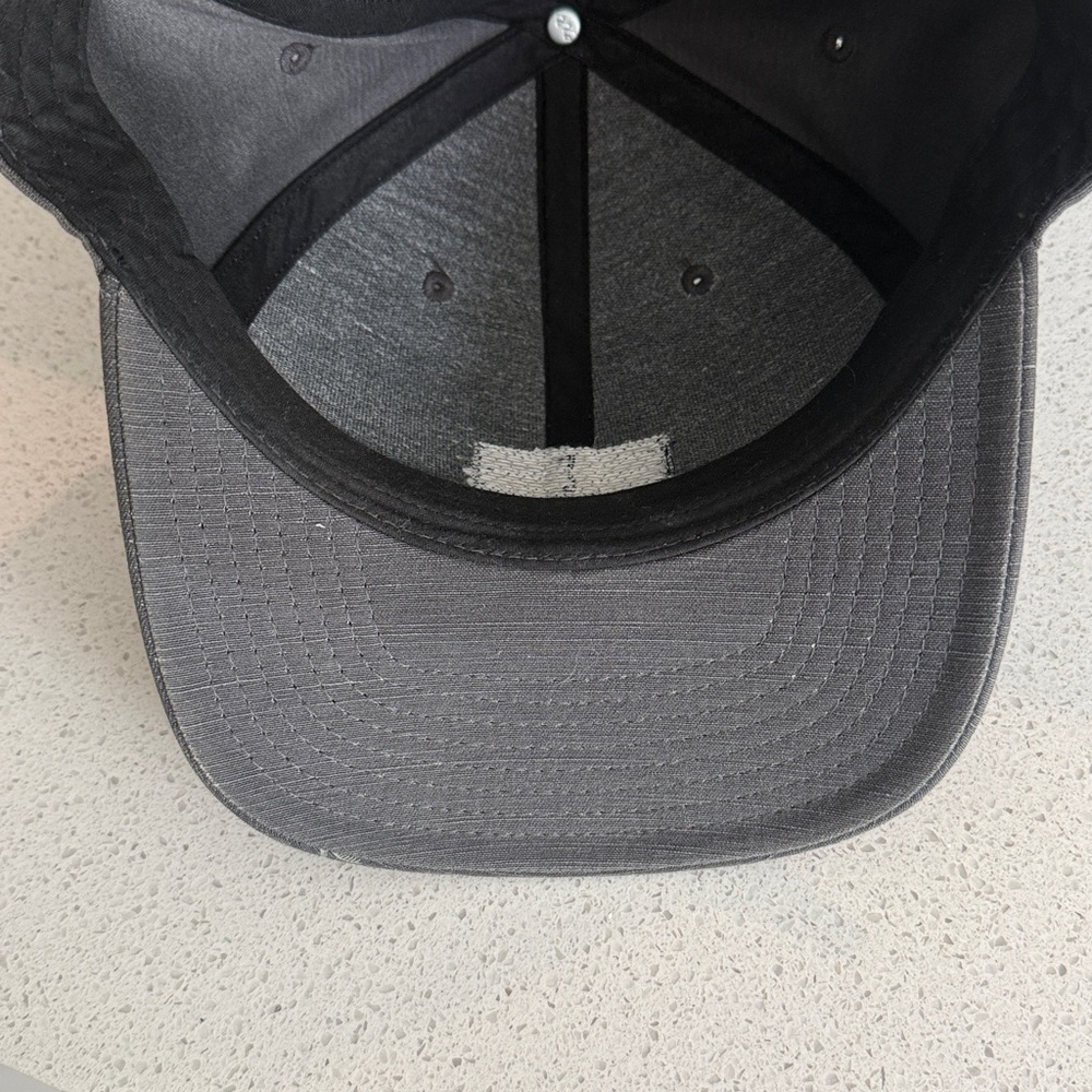 Travis Mathew Gray Palm & Radio Print Snapback Hat - Picture 4 of 10